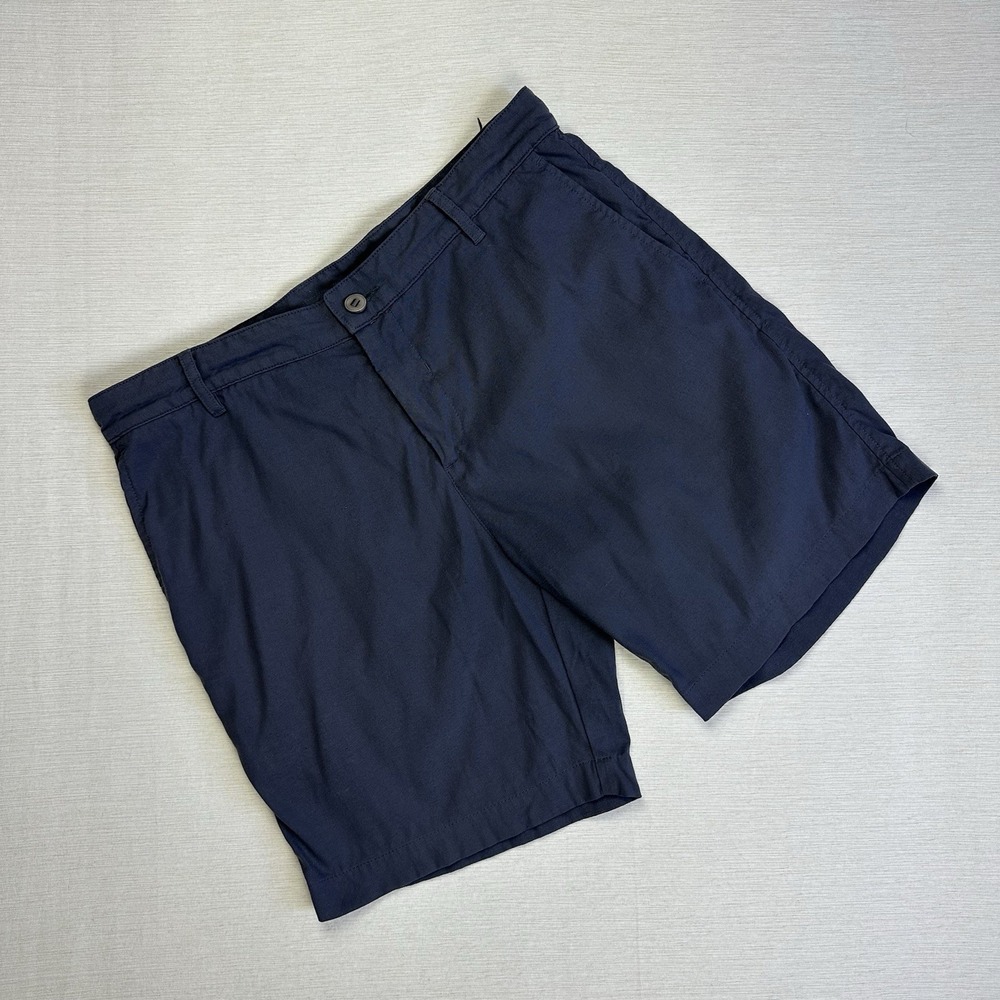 Outlier New Way Shorts Mens 33 Gray Blue 8" Inseam Water Resistant F. Cloth